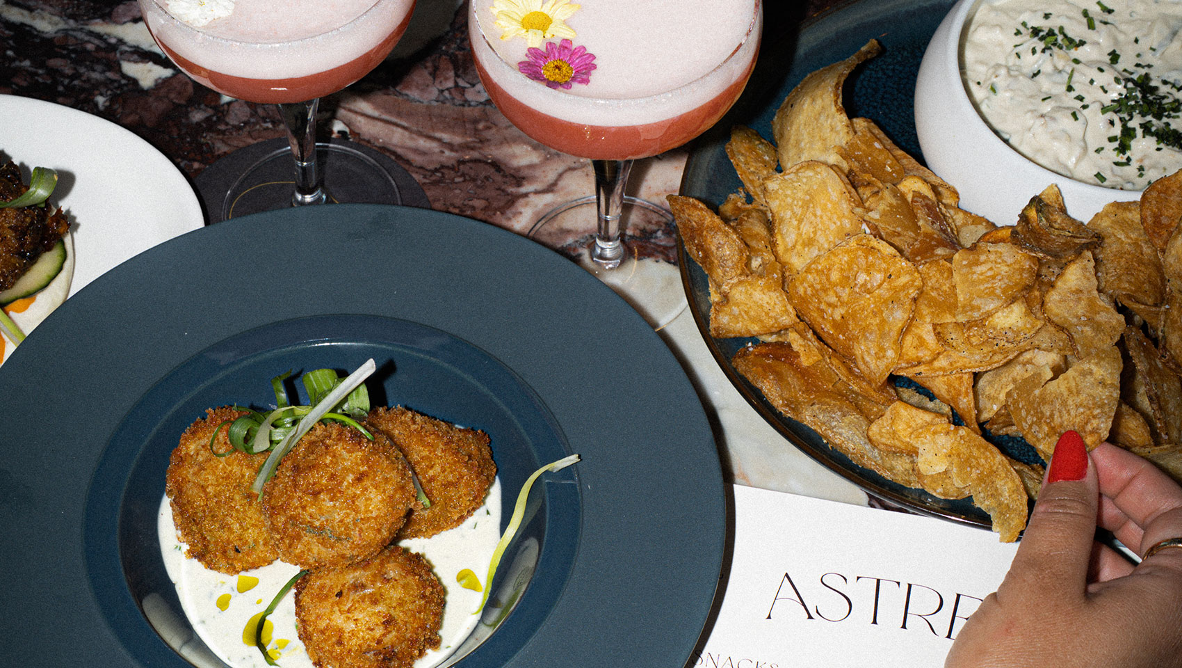seafood entree at Astrea